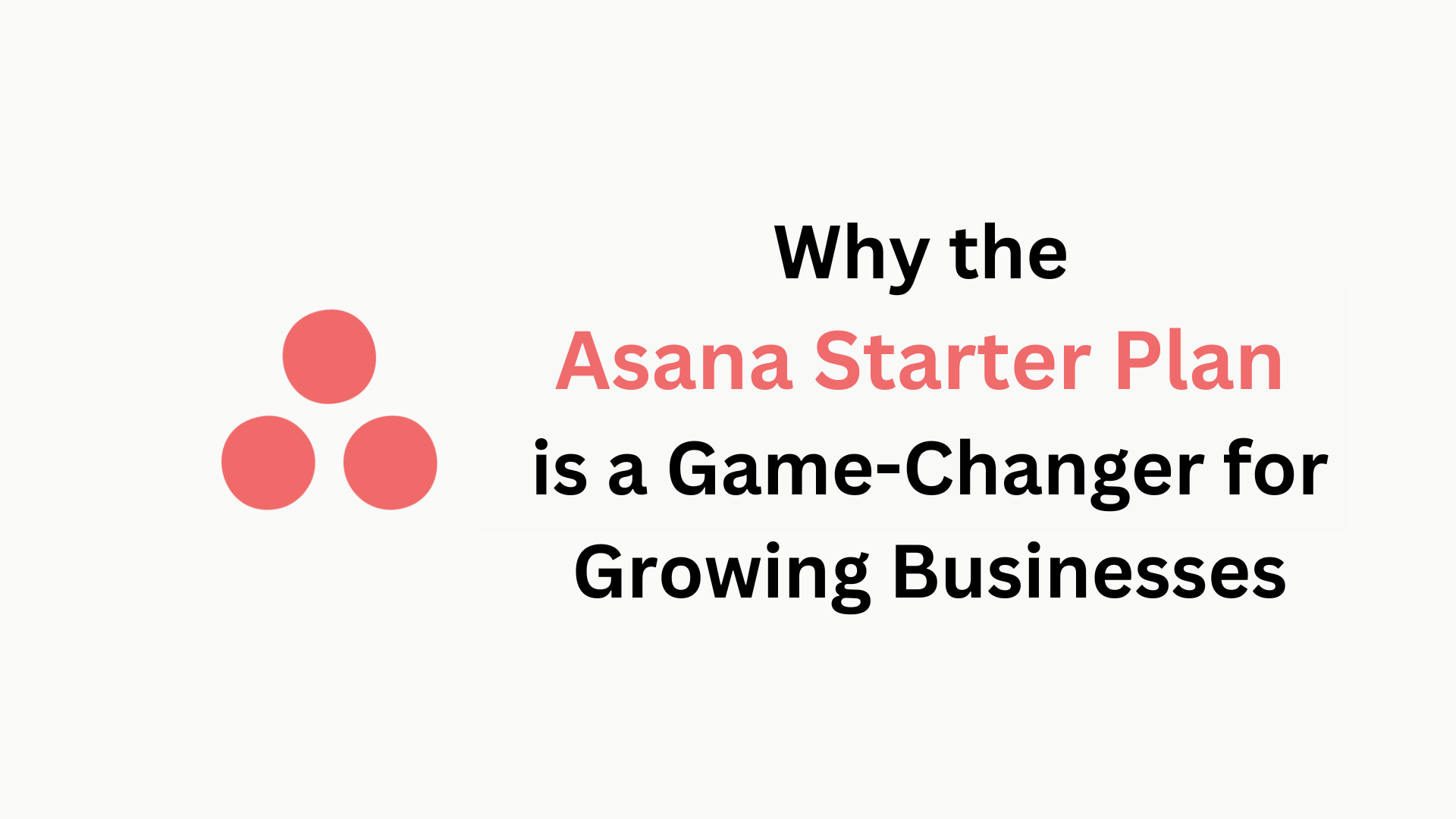 Asana Starter Plan