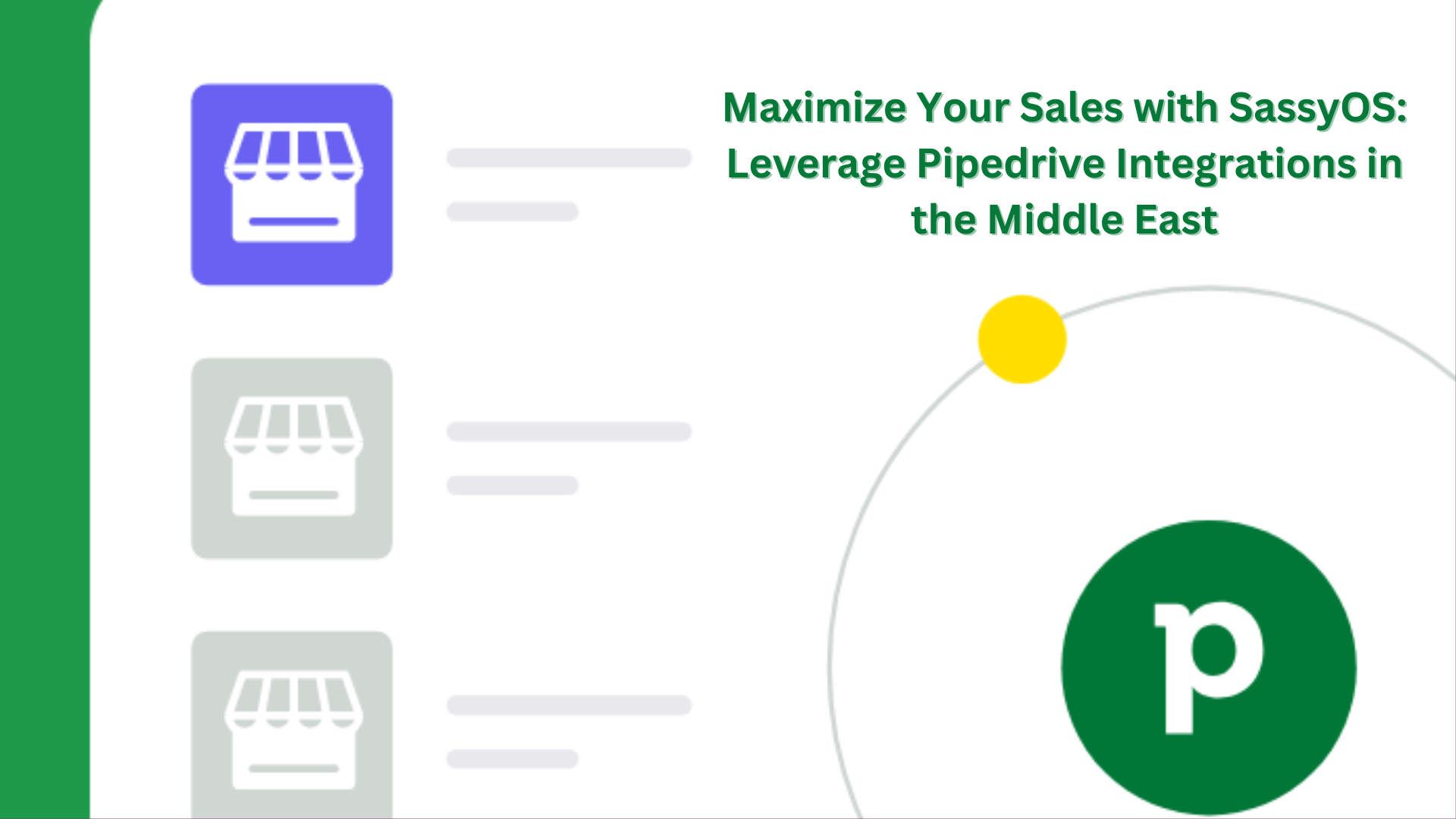 Pipedrive Integrations in the Middle East