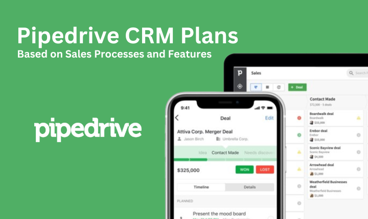 Pipedrive CRM Plans