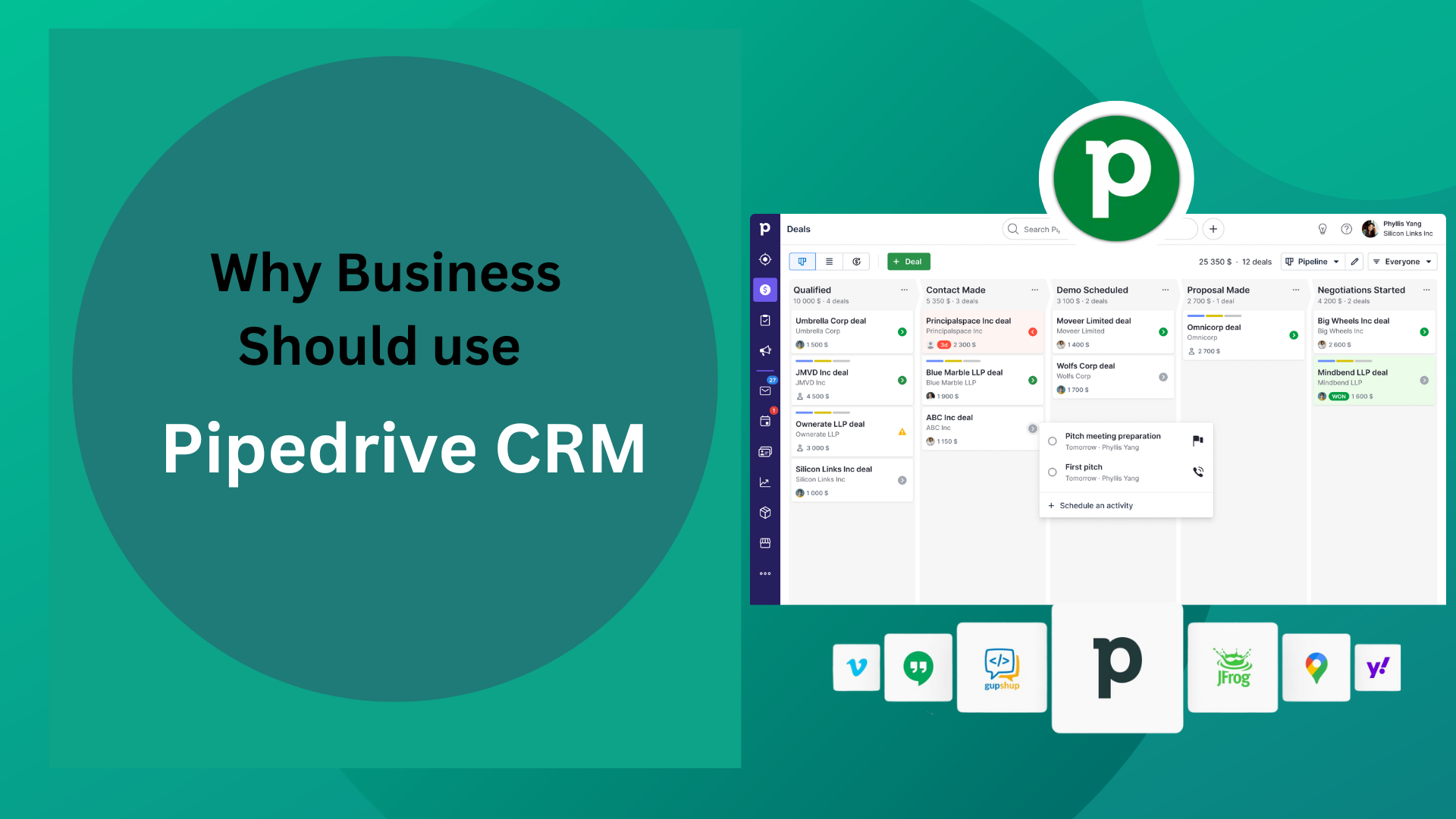 Business Should use Pipedrive CRM